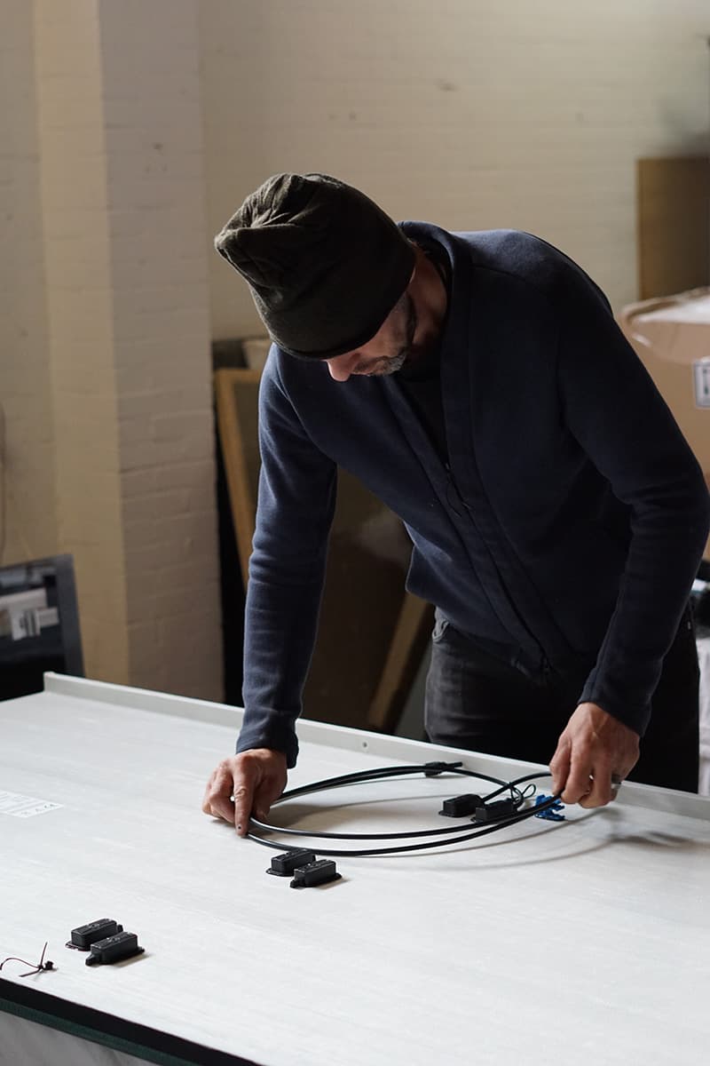 Proces foto's assemblage montagesysteem op zonnepanelen Van Happen | Solarix